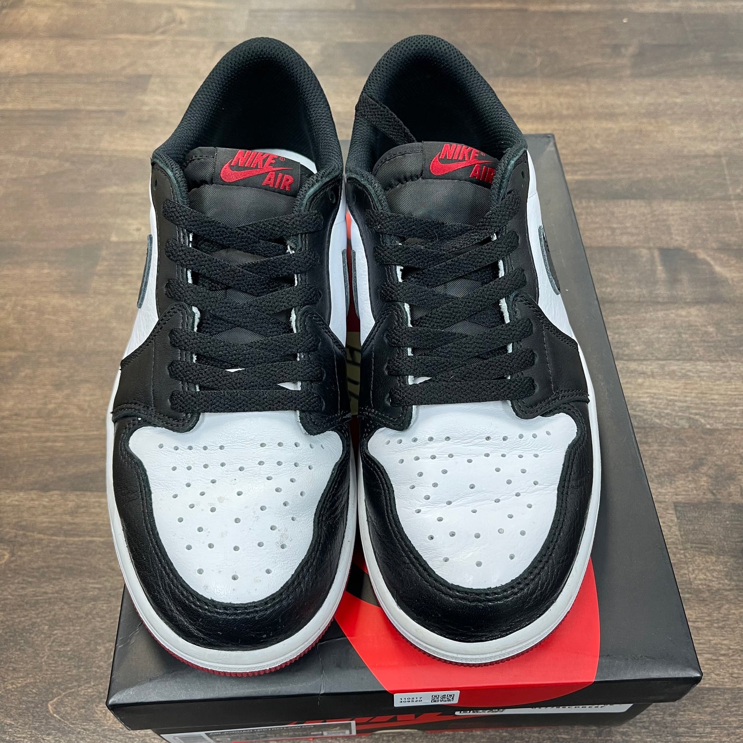 Black Toe Jordan 1 Low OG (USED)