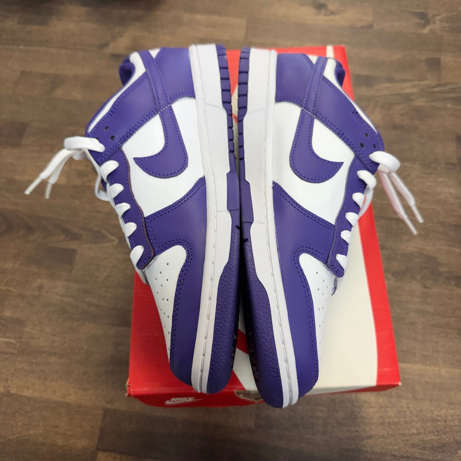 Championship Court Purple Nike Dunk Low (Lightly Worn)