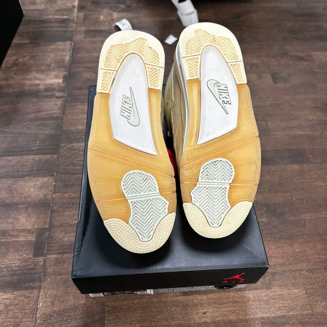 (W) Sail Jordan 4 Off-White (USED)