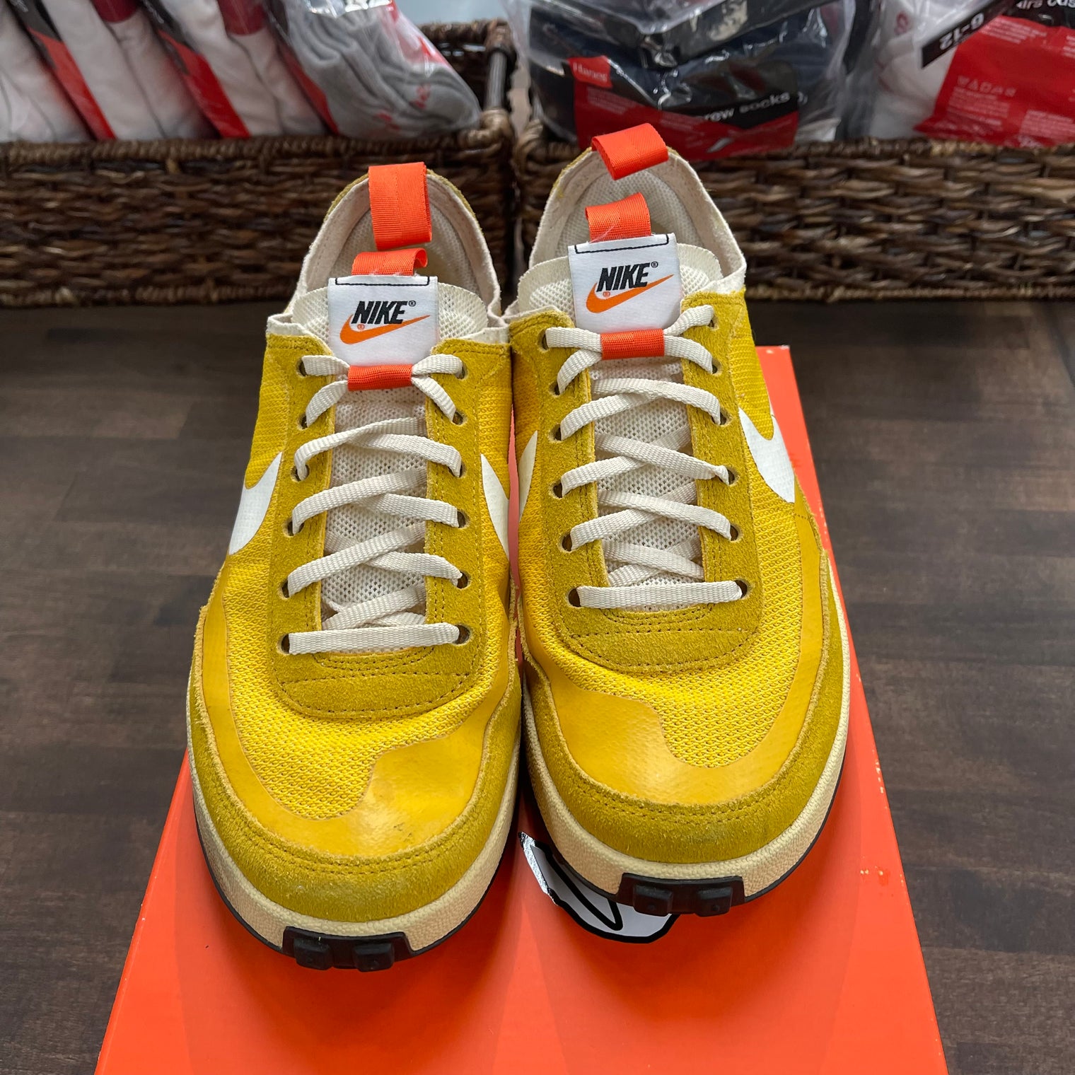 (W) Tom Sachs General Purpose Shoe Dark Sulfur (USED)