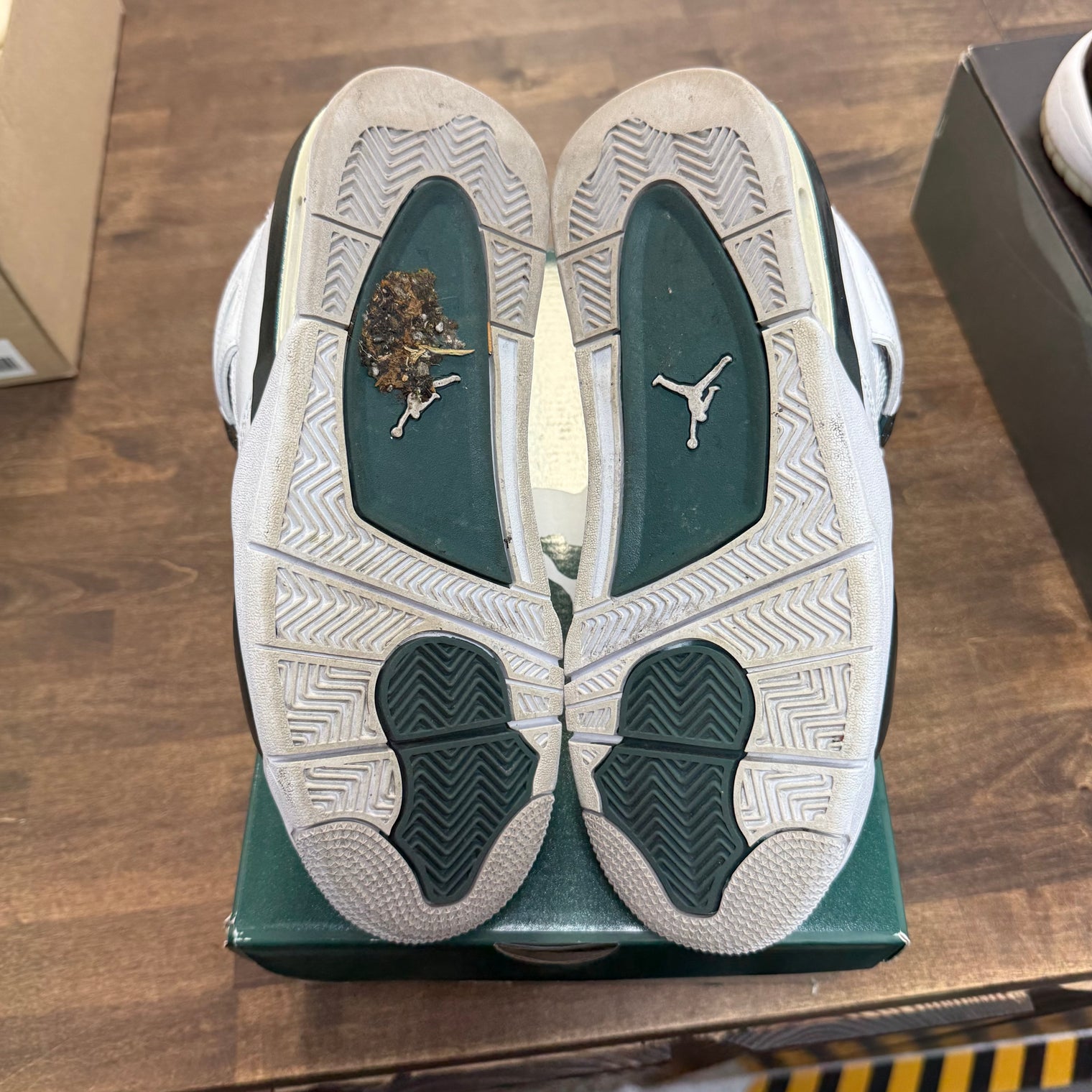 Oxidized Green Jordan 4 (GS) (USED)