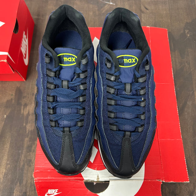 Black Midnight Navy Air Max 95  (GS) (USED, Replacement Box)