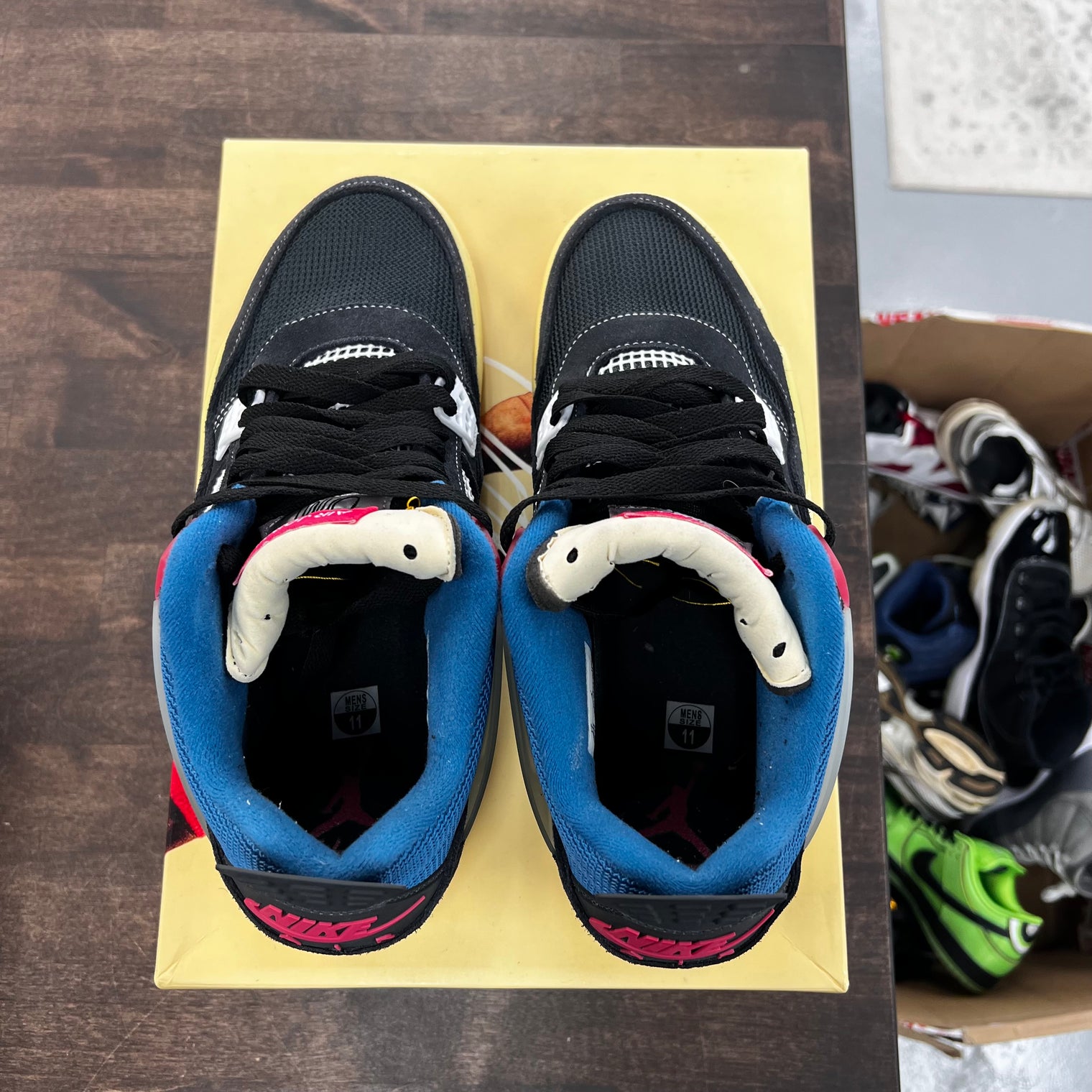 Off Noir Union LA Jordan 4 (USED)