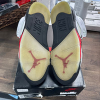 Fire Red Jordan 5 (USED)