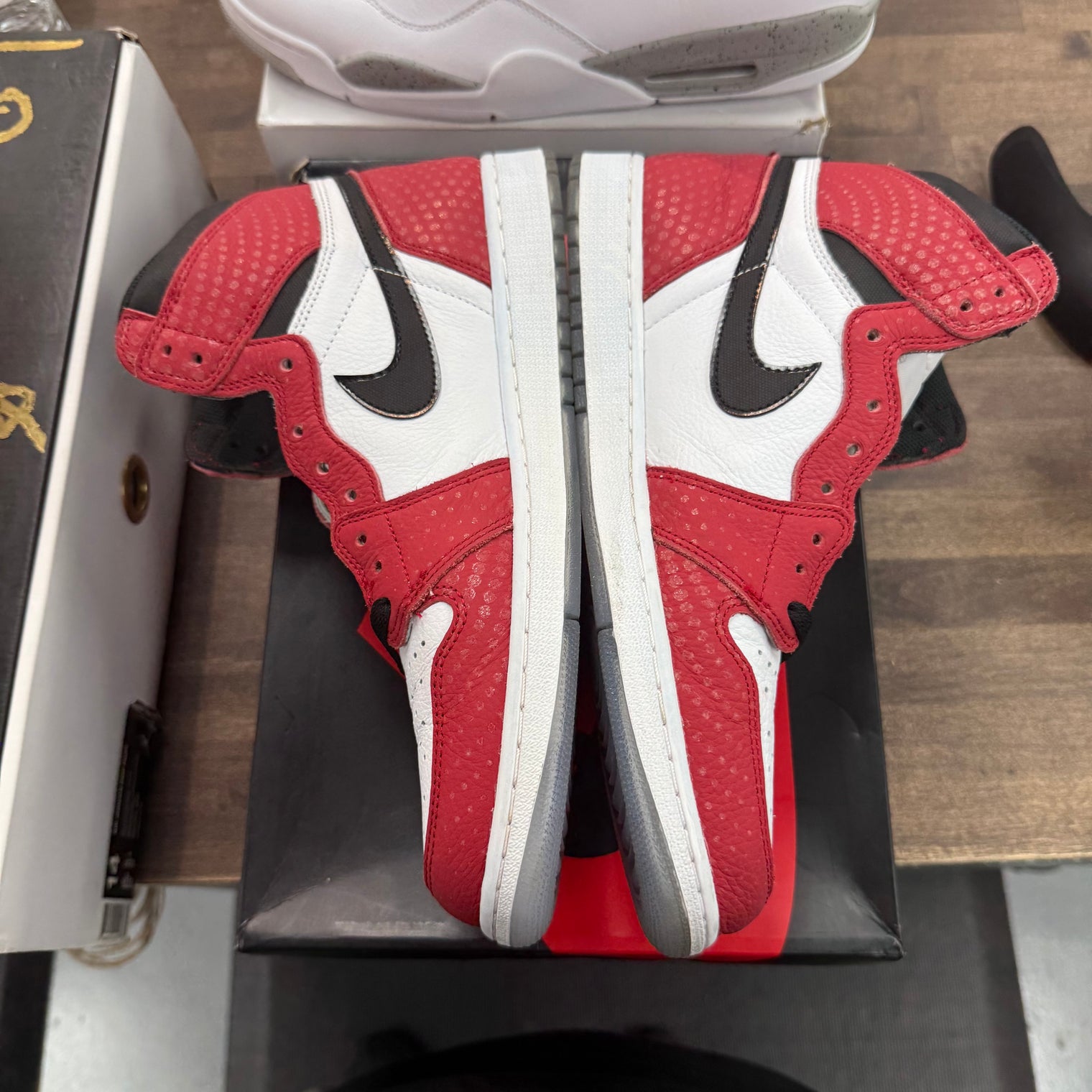 Spider-Man Origin Story Jordan 1 High Retro (USED)