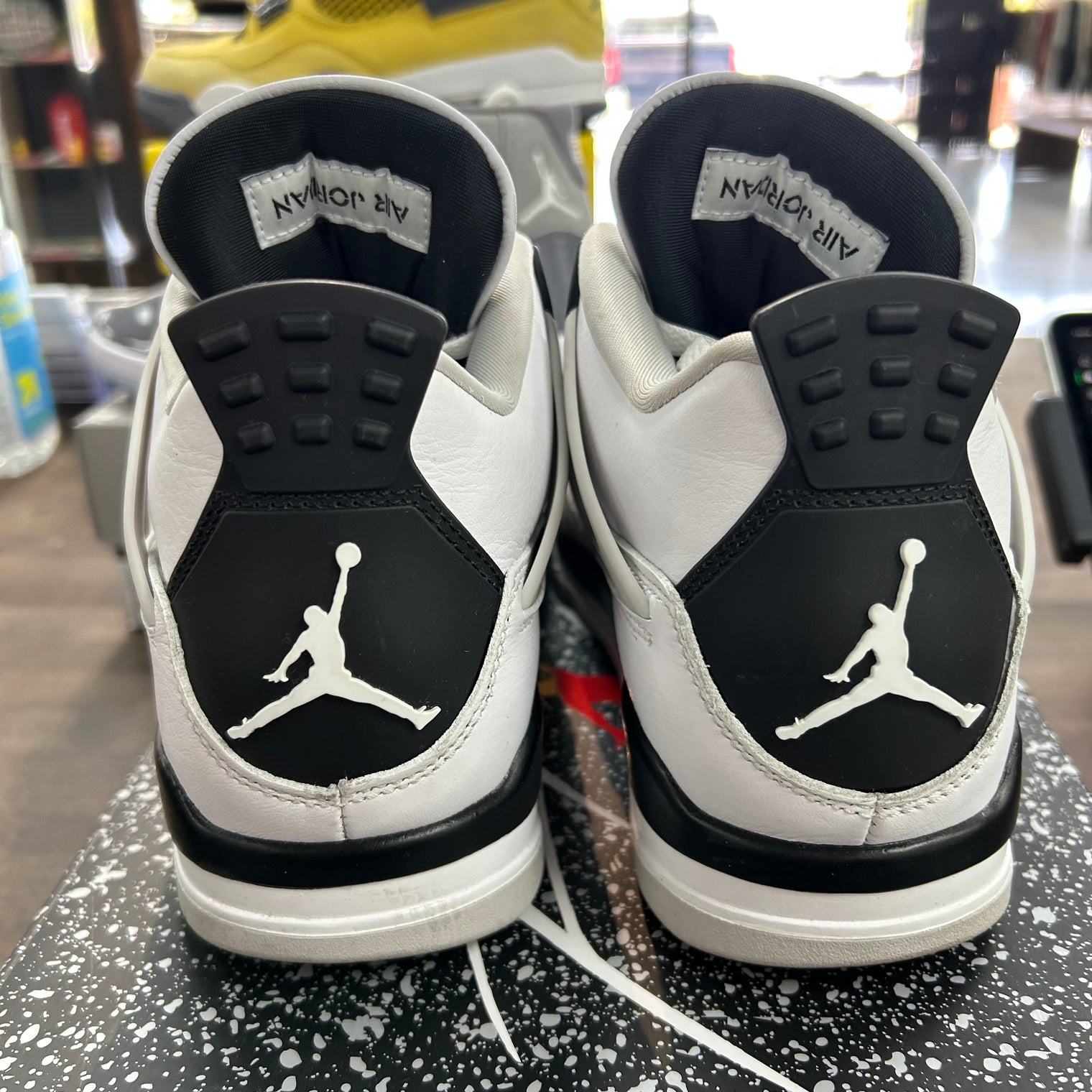 Military Black Jordan 4 Retro (USED)