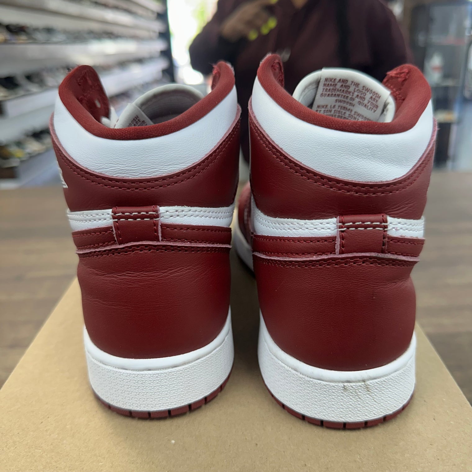 Team Red Jordan 1 High (GS) (USED, No Box)