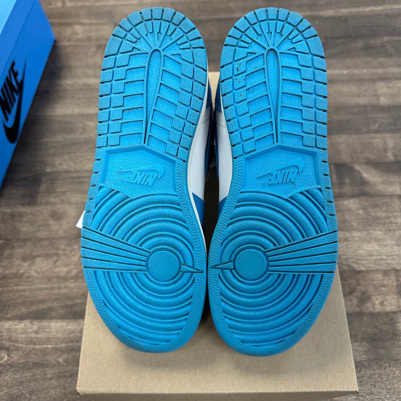 UNC Jordan 1 High 2015 (GS) (USED, No Box)