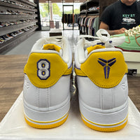Kobe Bryant Lakers Home Air Force 1 Retro QS (Lightly Worn)