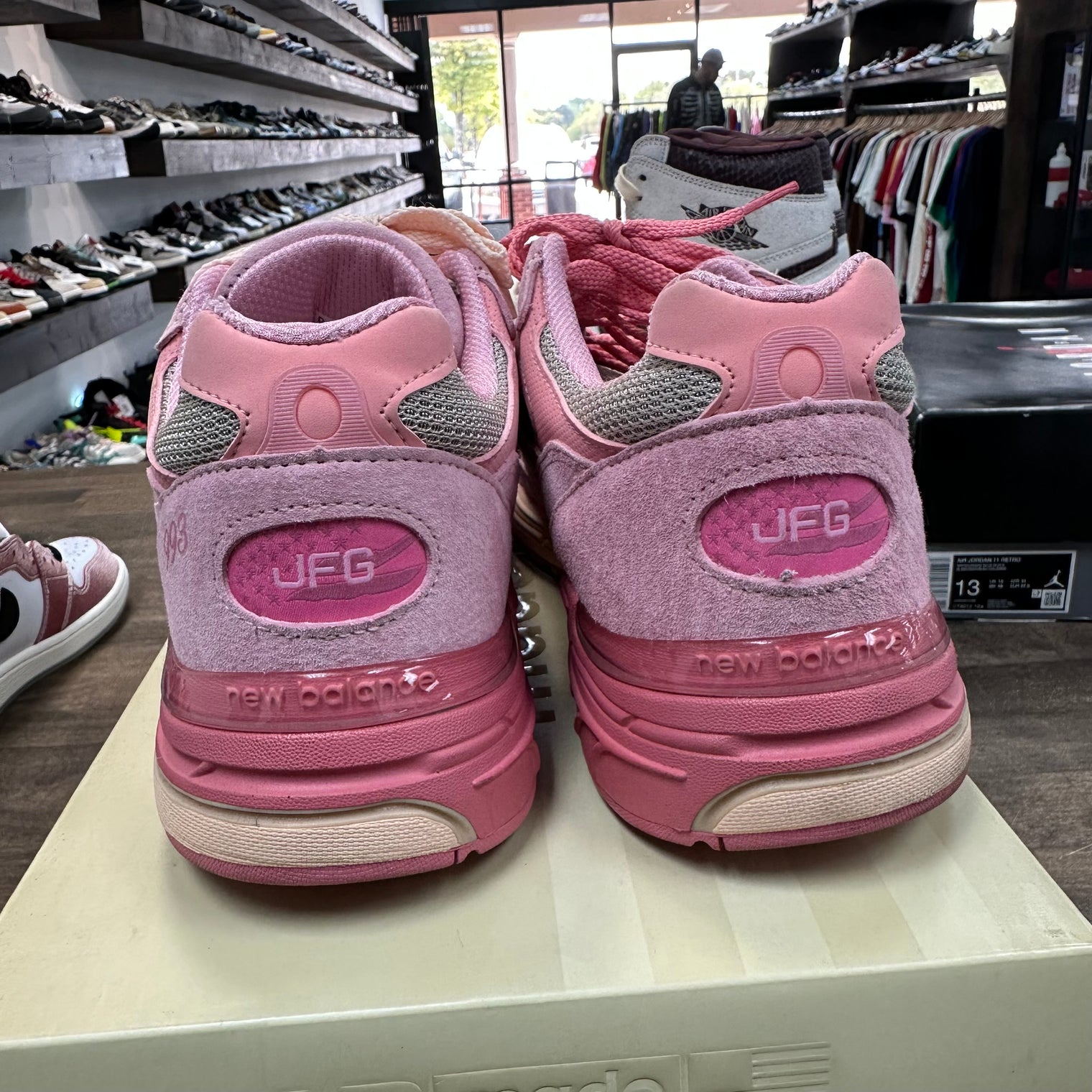 Joe Freshgoods Art Powder Pink New Balance 993 (USED)