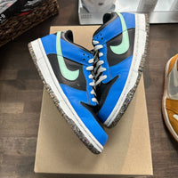 Blue Black Crater Dunk Low (GS) (USED, No Box)