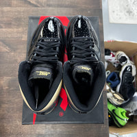 Black Metallic Jordan 1 High (USED)