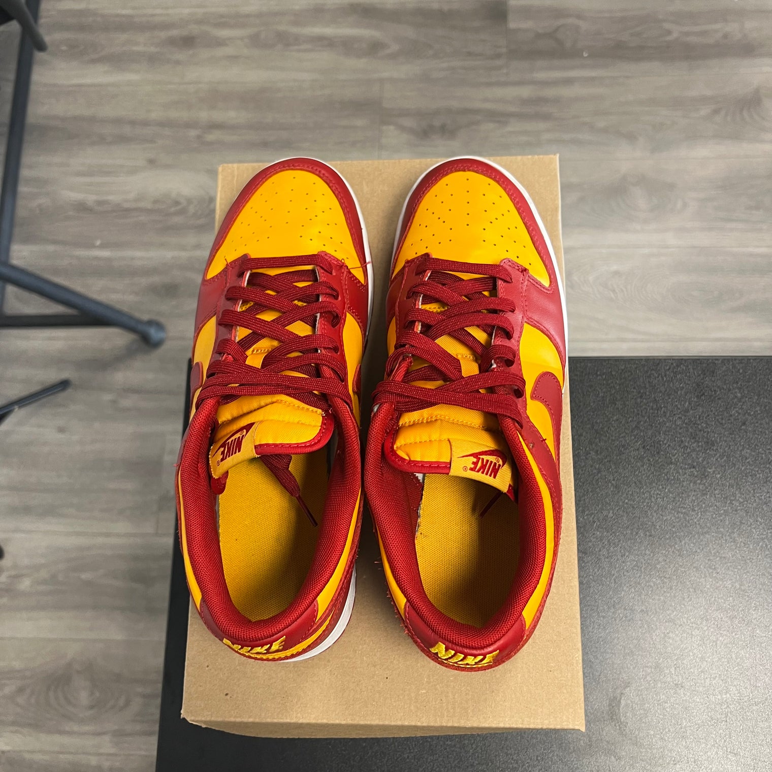 Midas Gold Dunk Low (USED, no box)