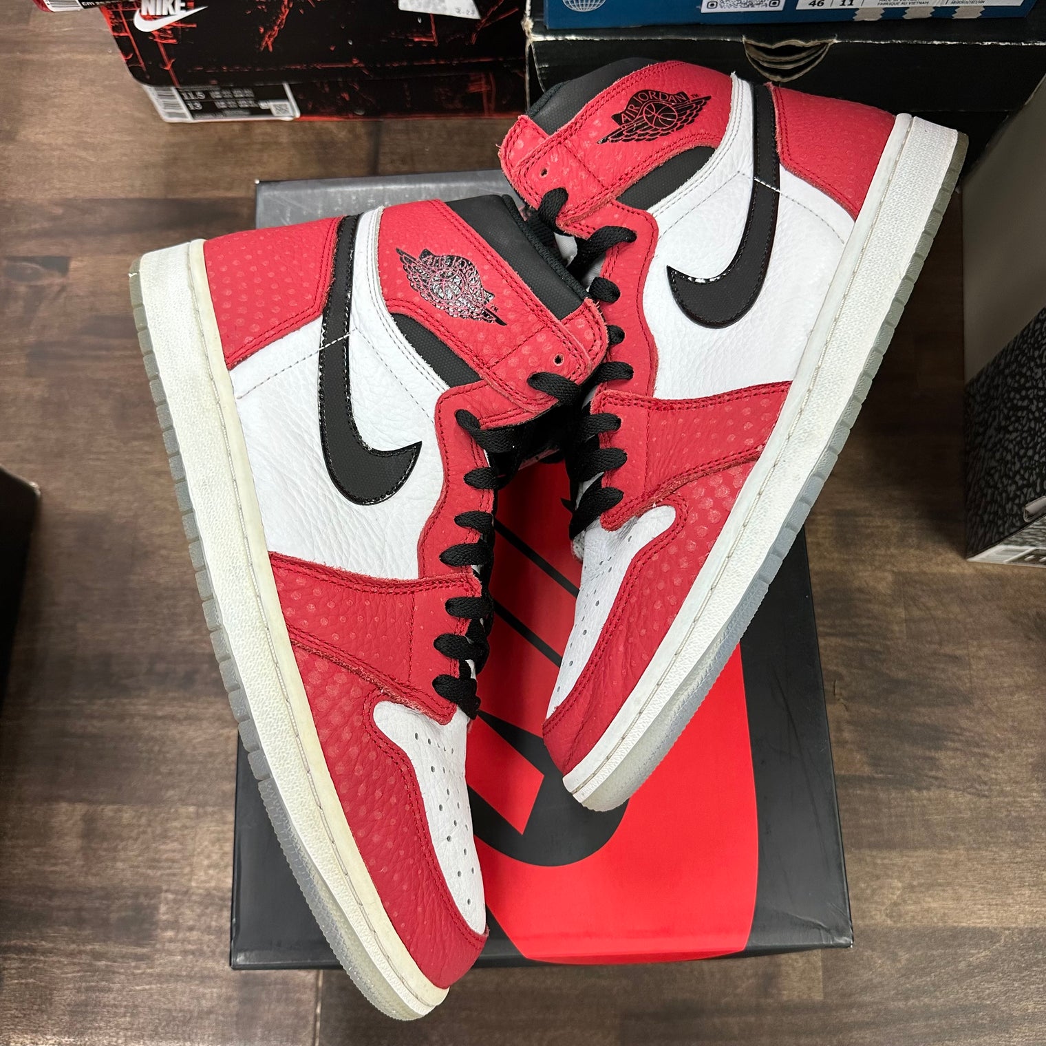 Spider-Man Origin Story Jordan 1 High (USED)