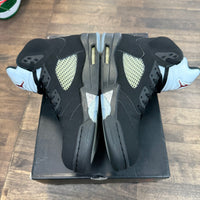 Black Metallic Jordan 5 (2016) (USED, Replacement Box)