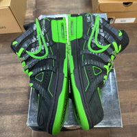 Green Strike Off-White Rubber Dunk Low (USED)