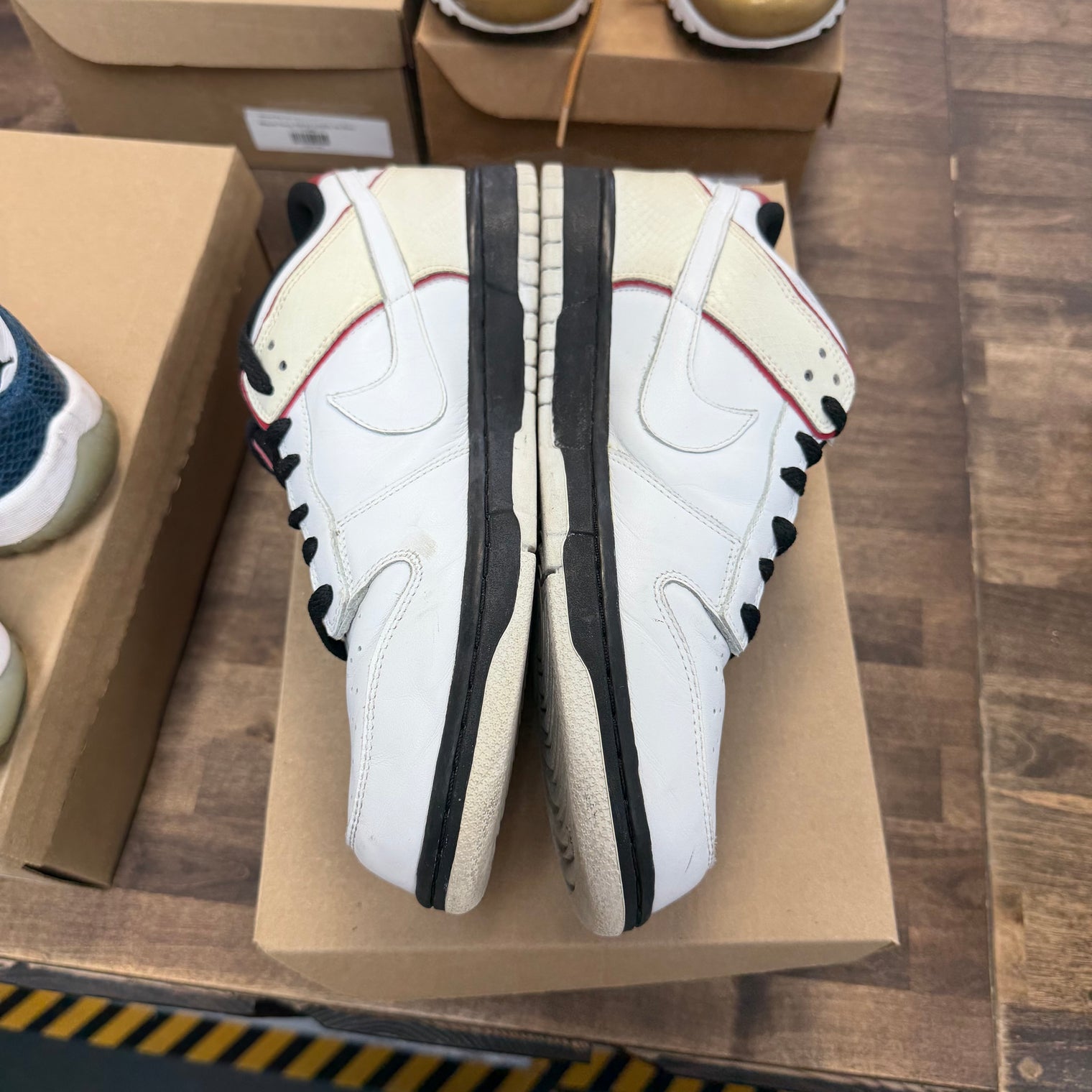 Jordan Pack White Nike Dunk Low CL (2006) (USED, No Box)