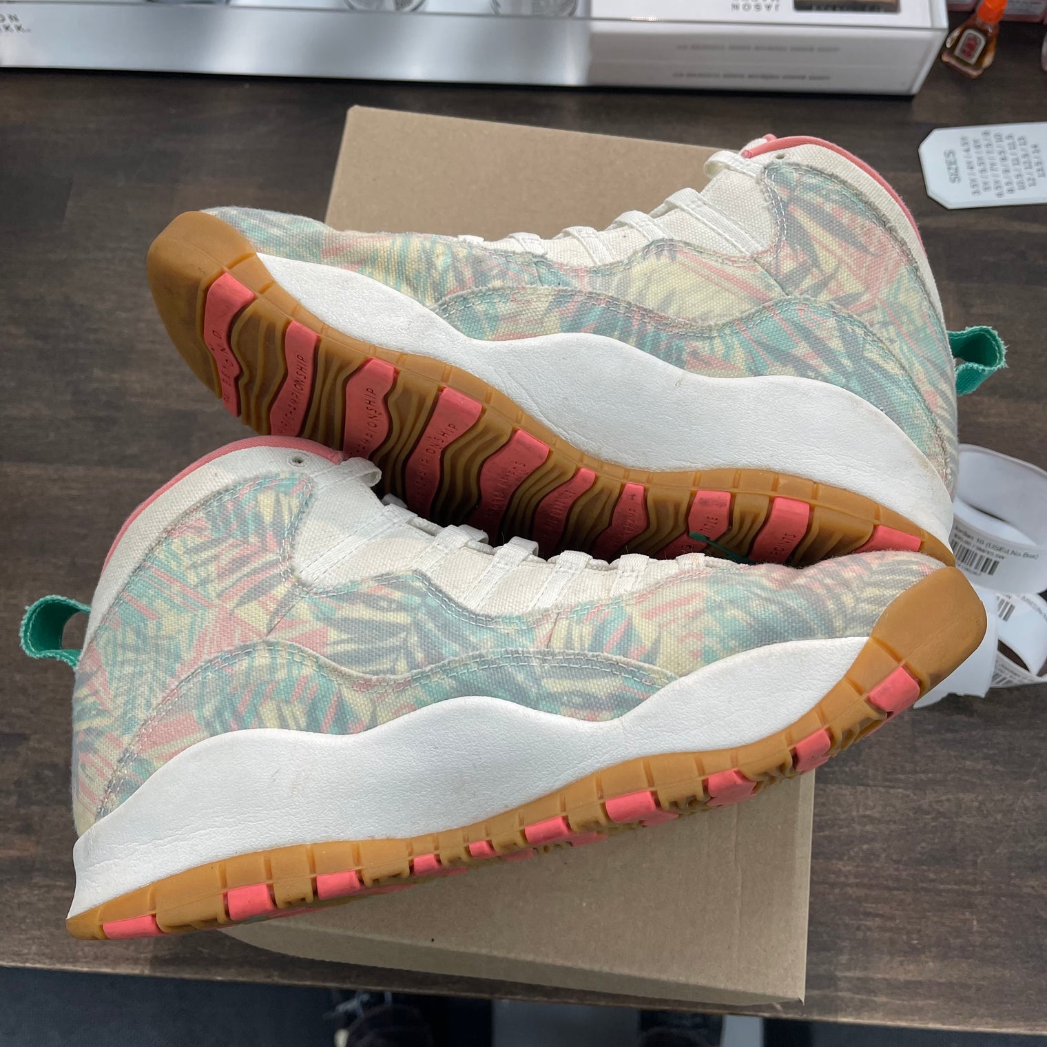Super Bowl LIV Jordan 10 Retro (USED,No Box)
