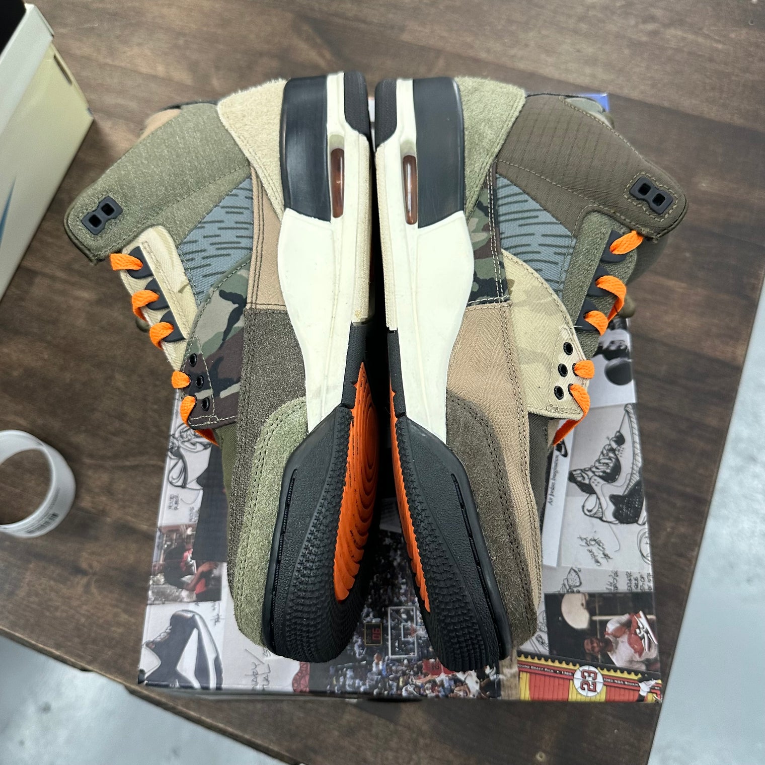 Camo Patchwork Jordan 3 (USED)