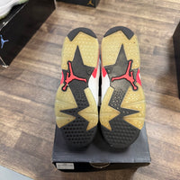 White Infrared Jordan 6 Retro (GS) (2014) (USED)