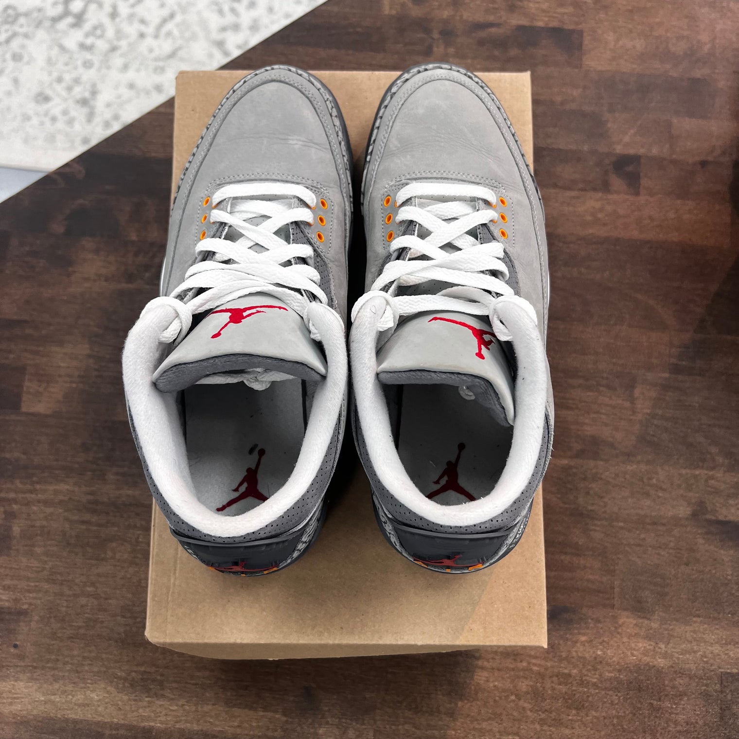 Cool Grey Jordan 3 Retro (USED,No Box)