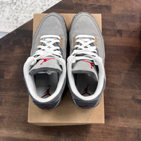 Cool Grey Jordan 3 Retro (USED,No Box)
