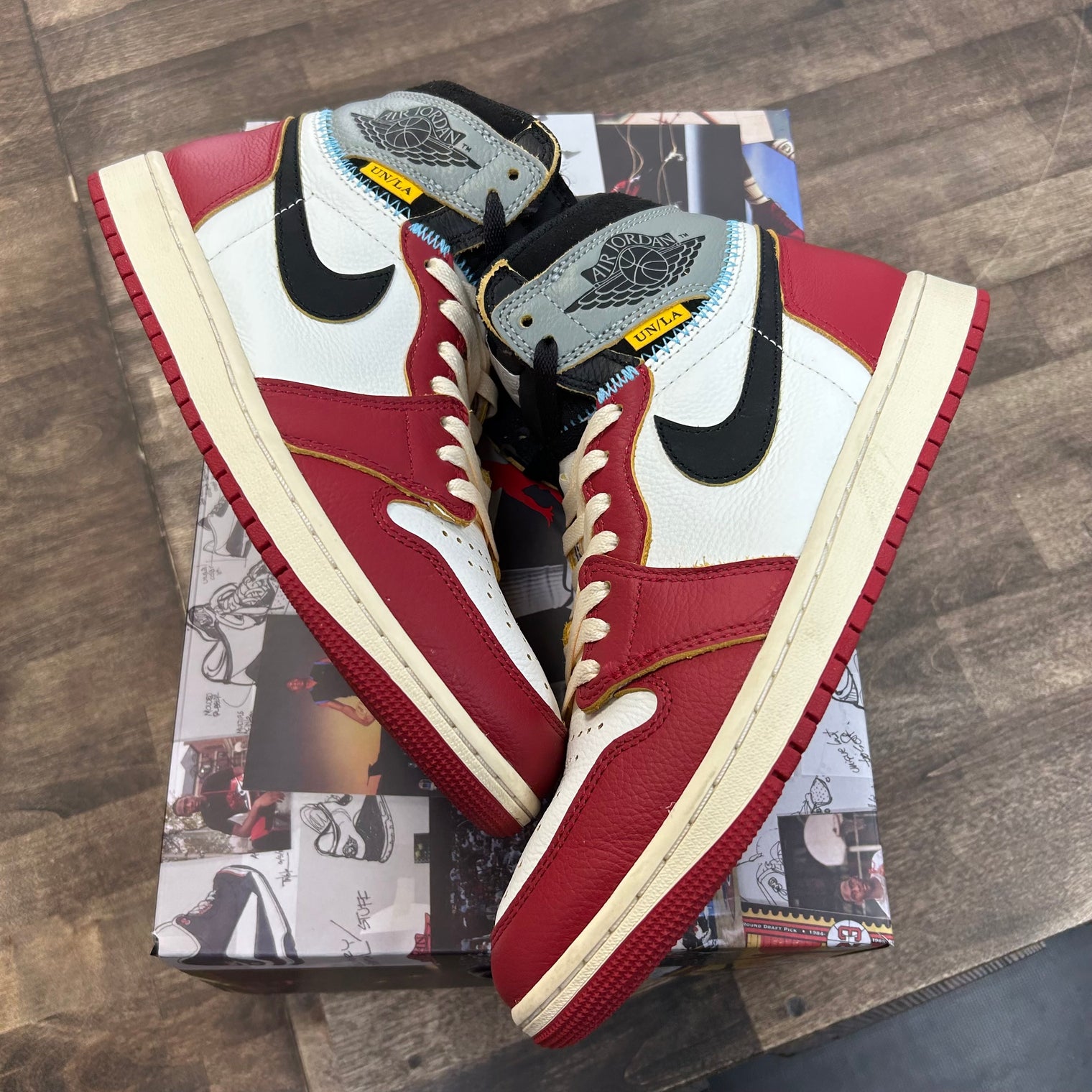 Union LA Chicago Shadow Jordan 1 High (USED)