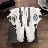 Military Black Jordan 4 Retro (GS) (Lightly Worn, No Box)