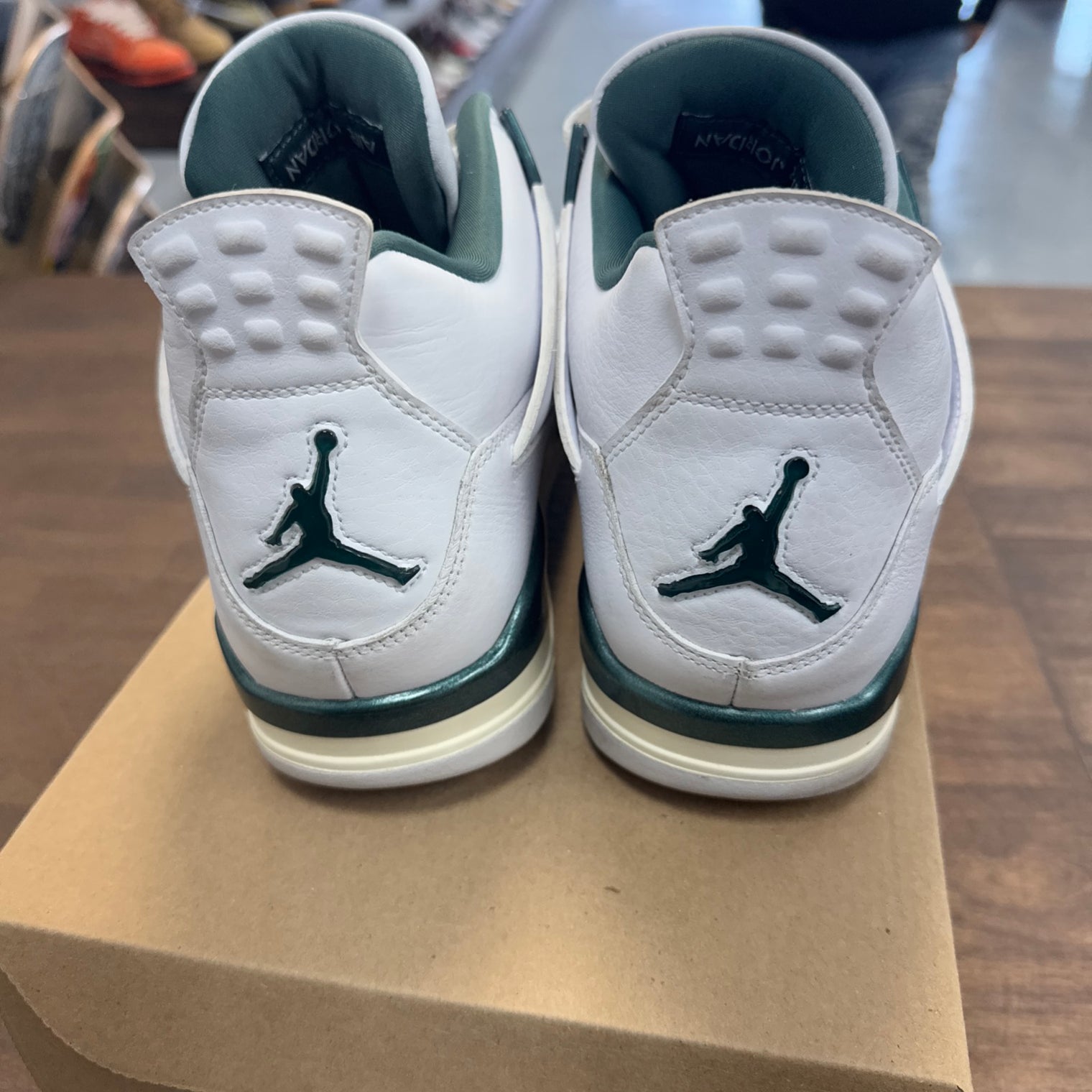 Oxidized Green Jordan 4 (USED, No Box)