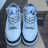 Racer Blue Jordan 3 Retro (USED, No Box)