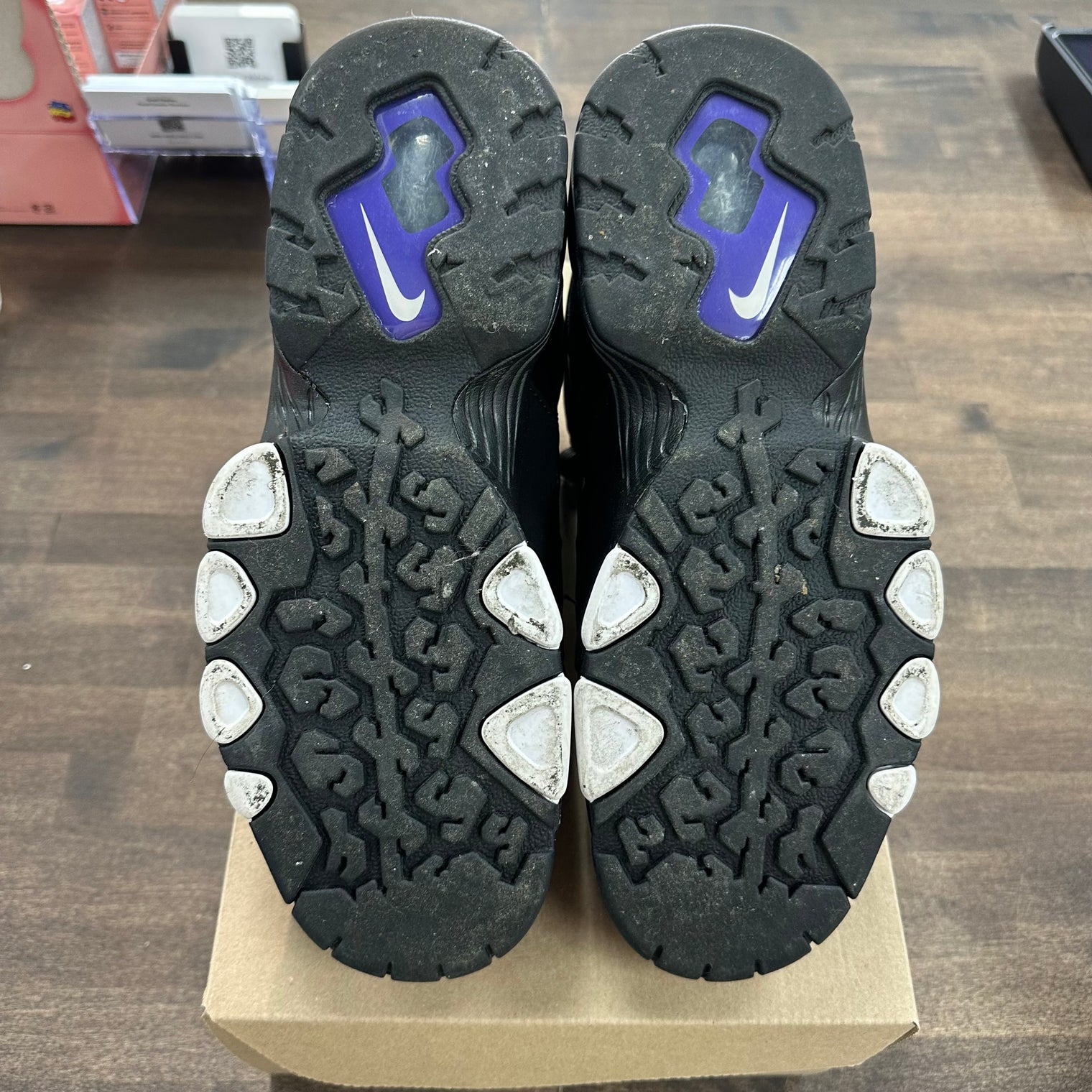 Black White Purple Air Max 2 CB '94 (USED, No Insoles, No Box)
