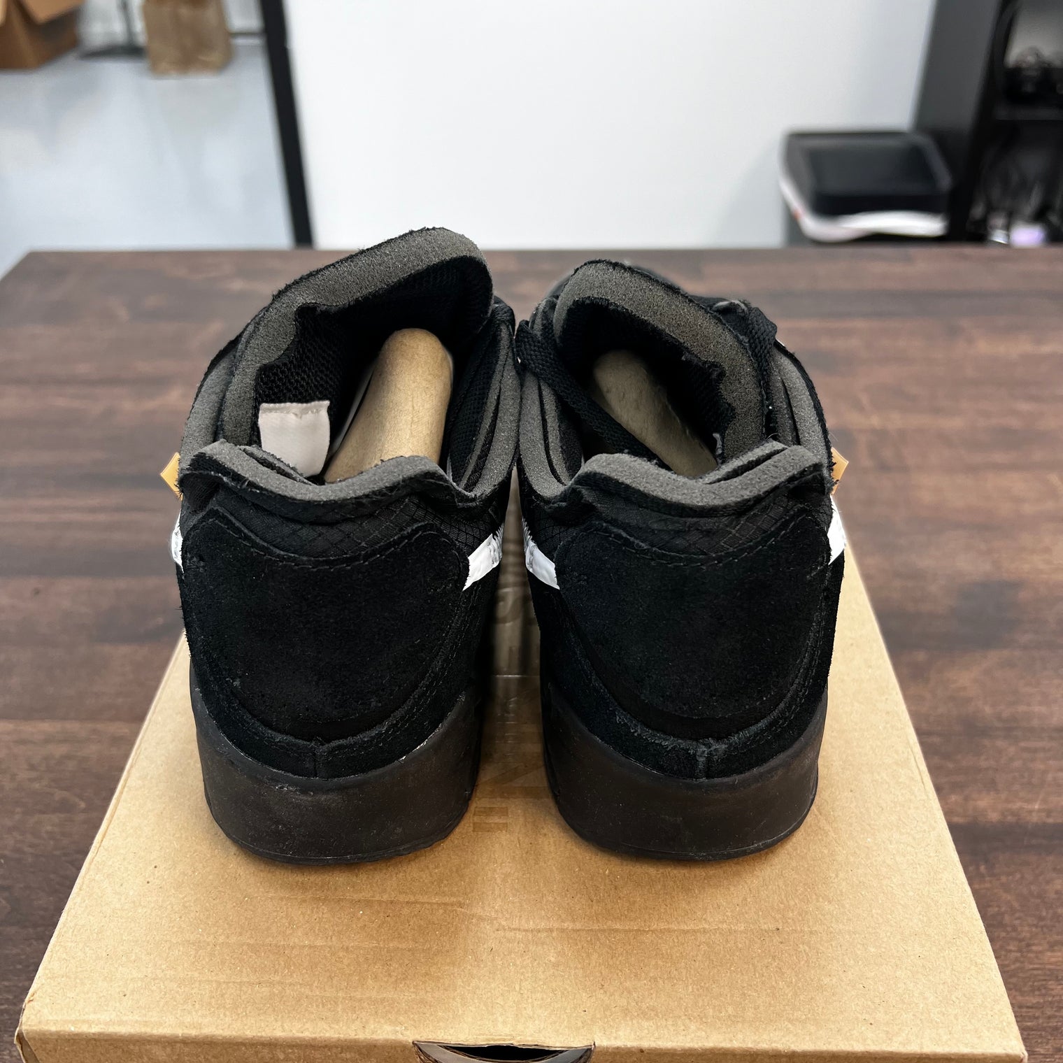 Black Off-White Nike Air Max 90 (USED)