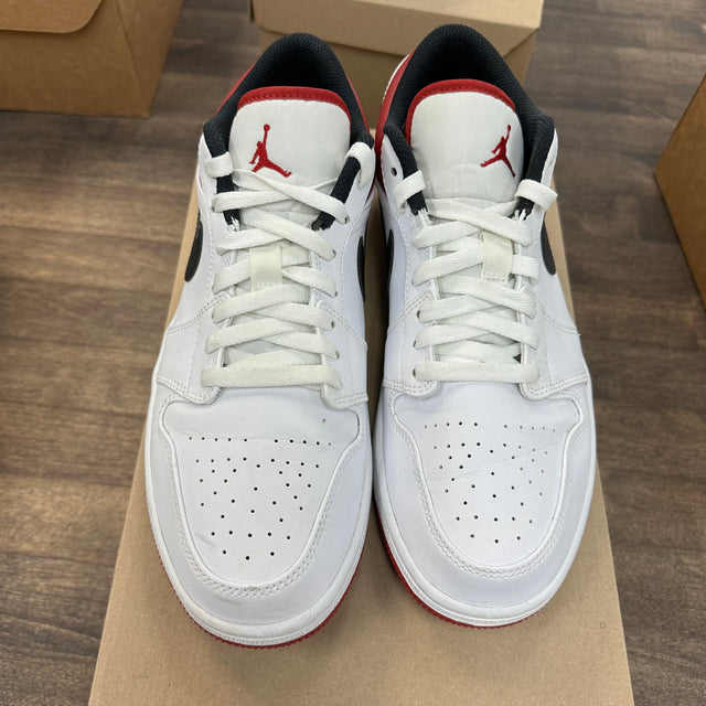White Gym Red Jordan 1 Low (USED, No Box)