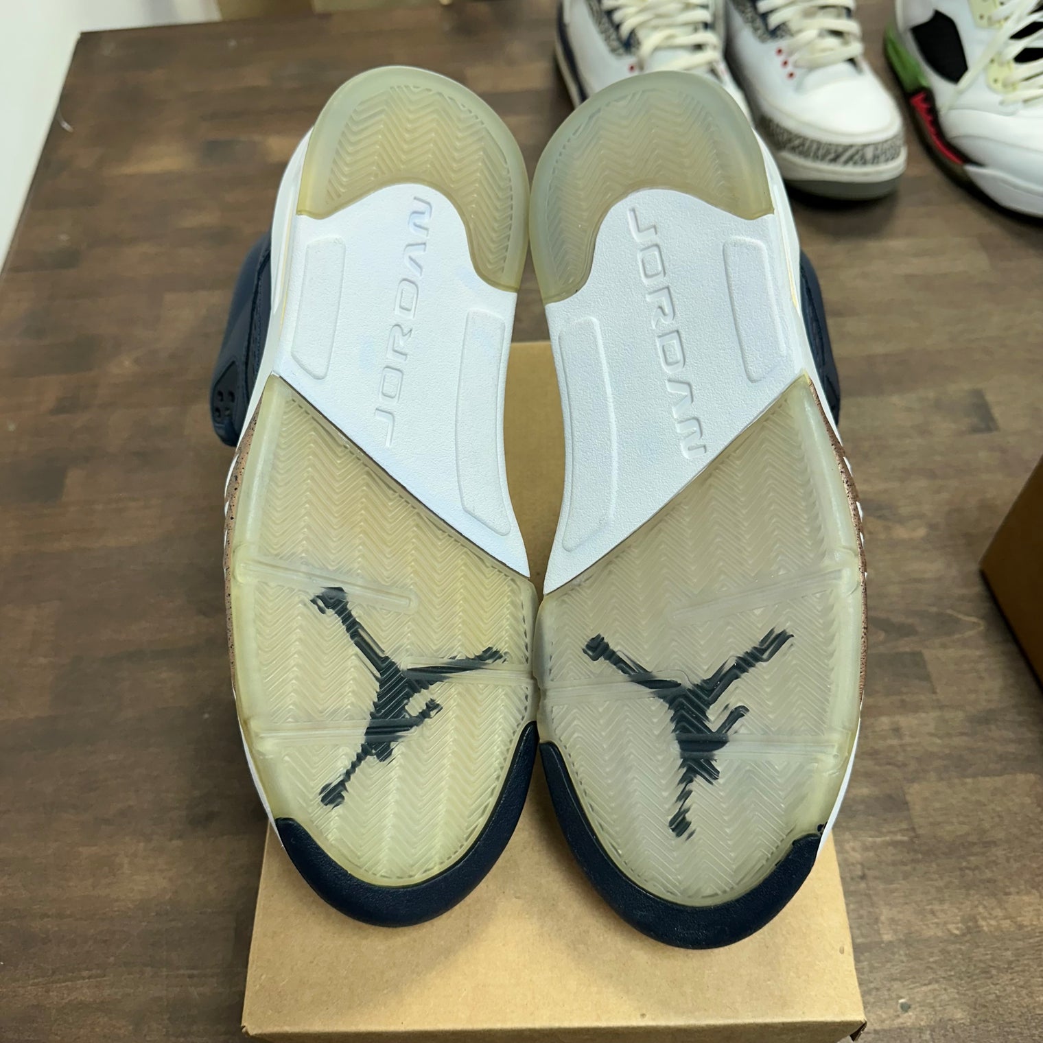 Bronze Jordan 5 Retro (Lightly Worn, No Box)