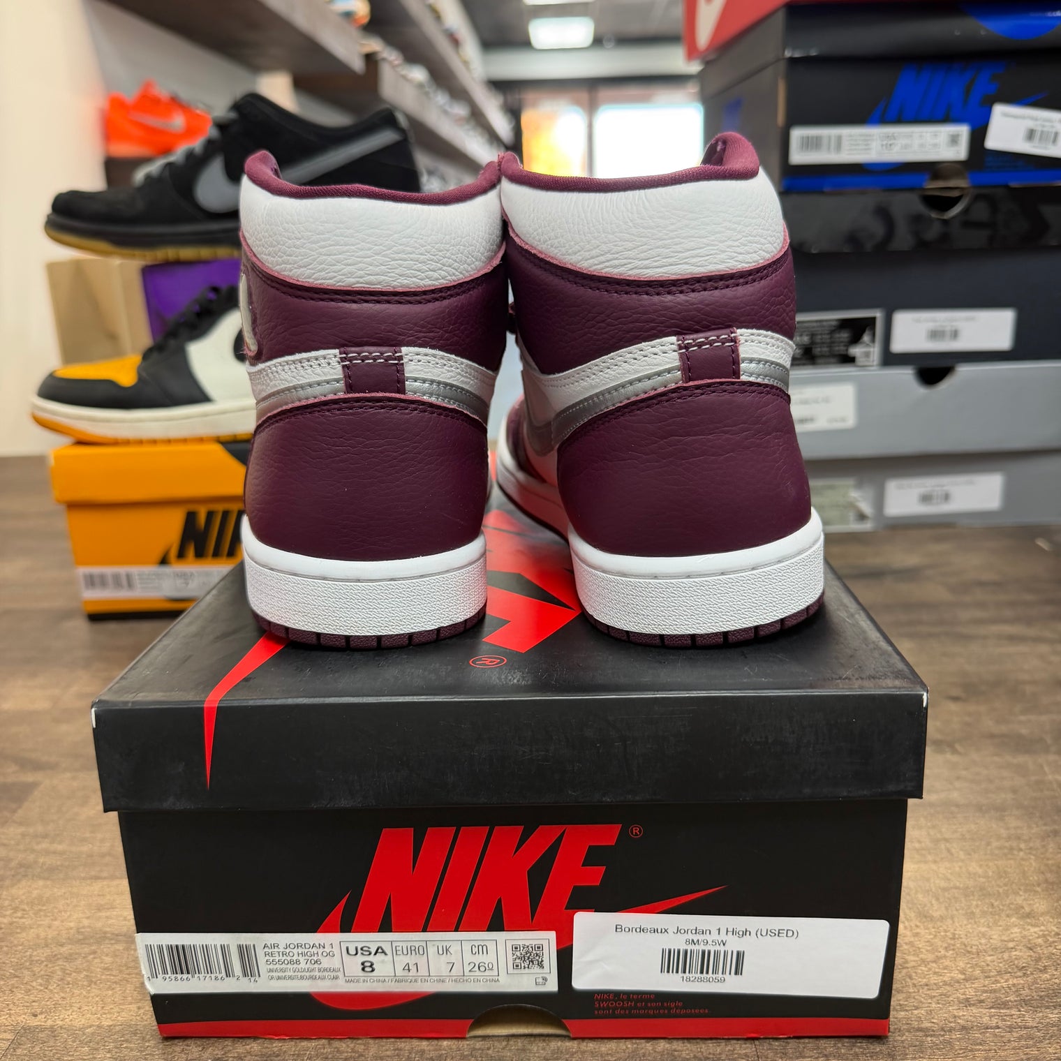 Bordeaux Jordan 1 High (USED)