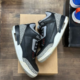 Jordan 3 Retro Black Cement (2018) Size 8.5 (Pre-Owned)