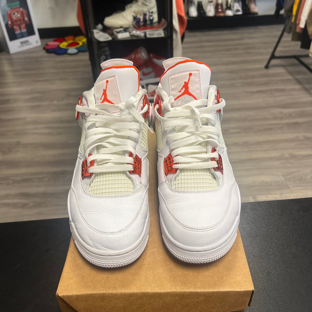 Jordan 4 Retro Metallic Orange (USED, no Box)