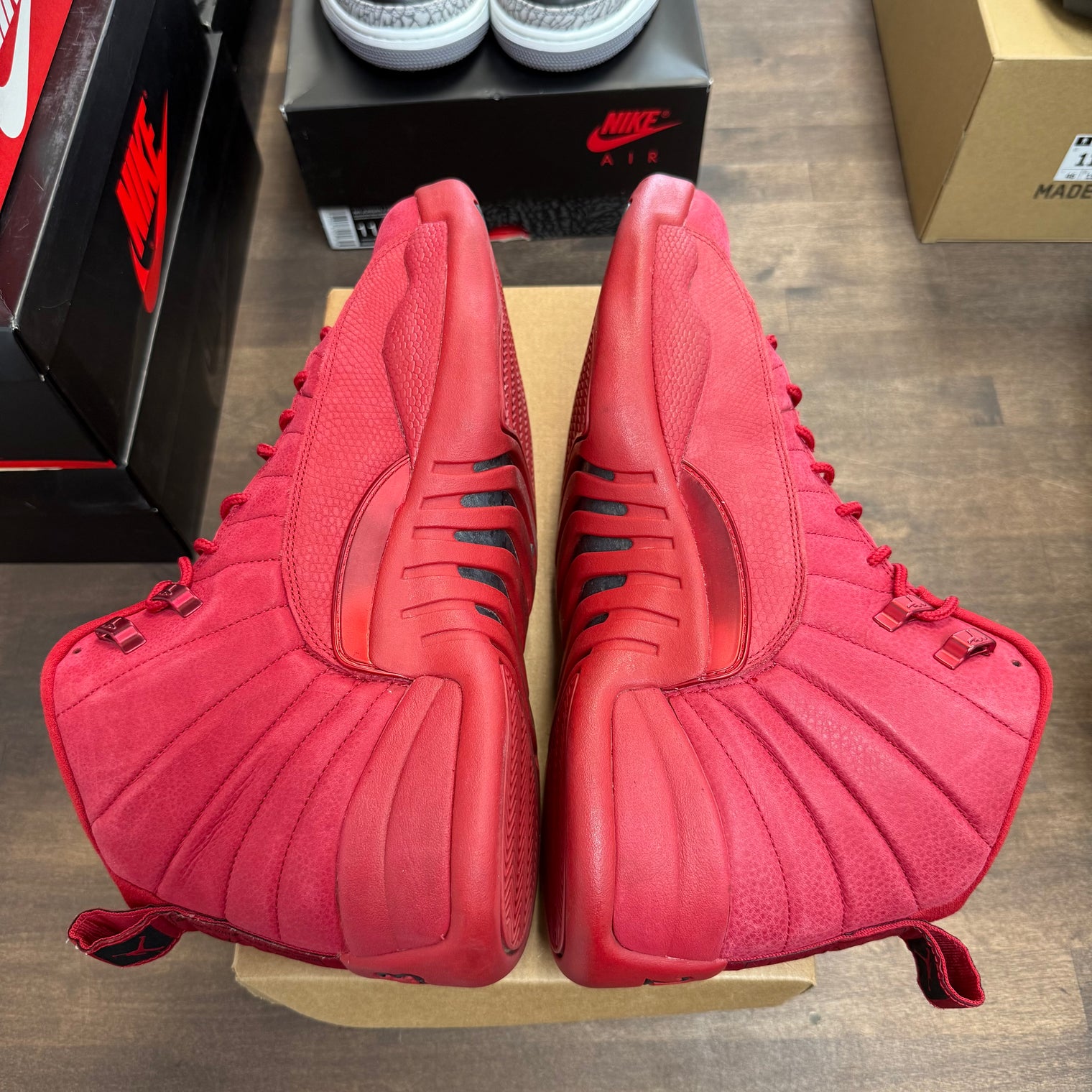 Gym Red Suede Jordan 12 (USED,No Box)