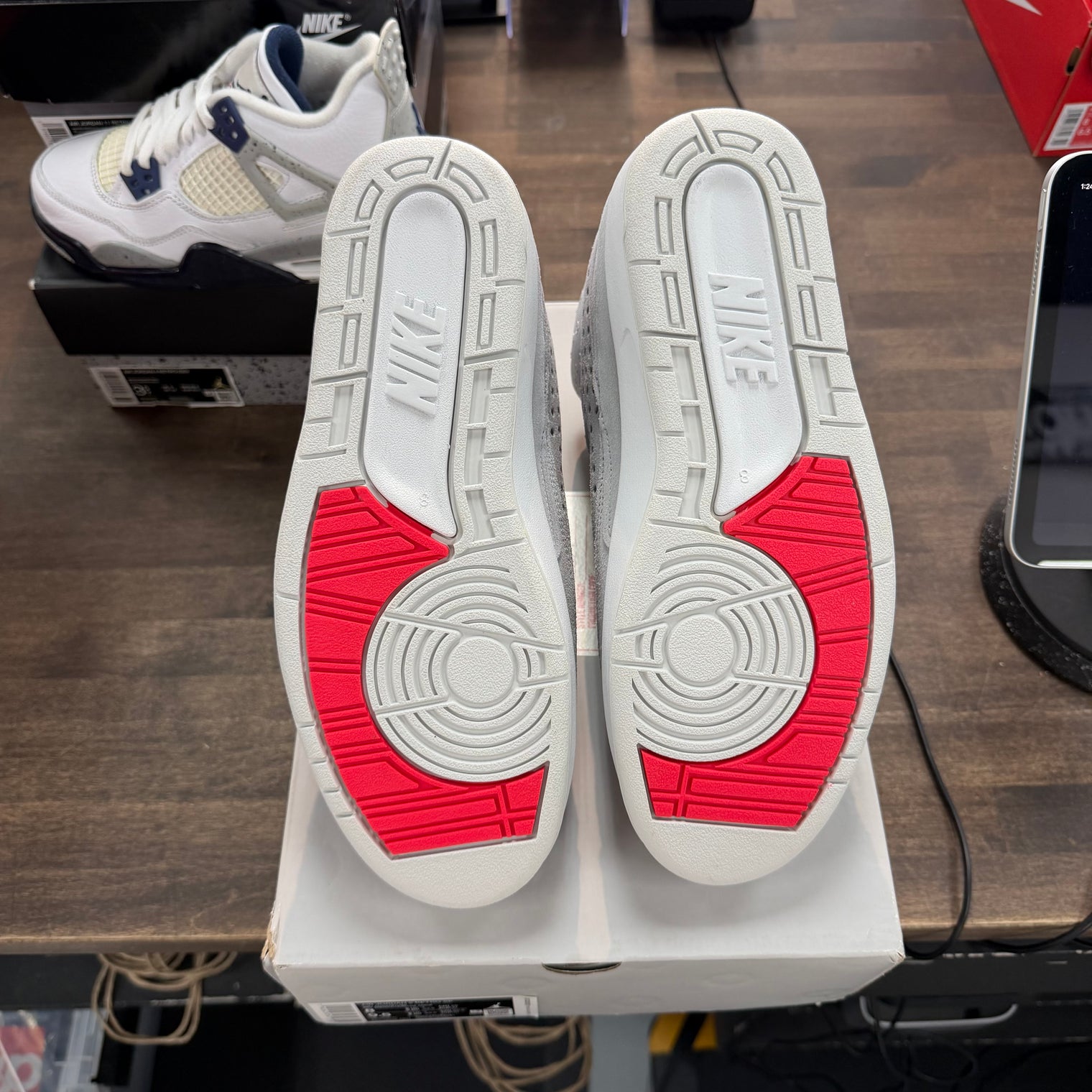 Grey Fog Union LA Jordan 2 Retro (Lightly Worn)