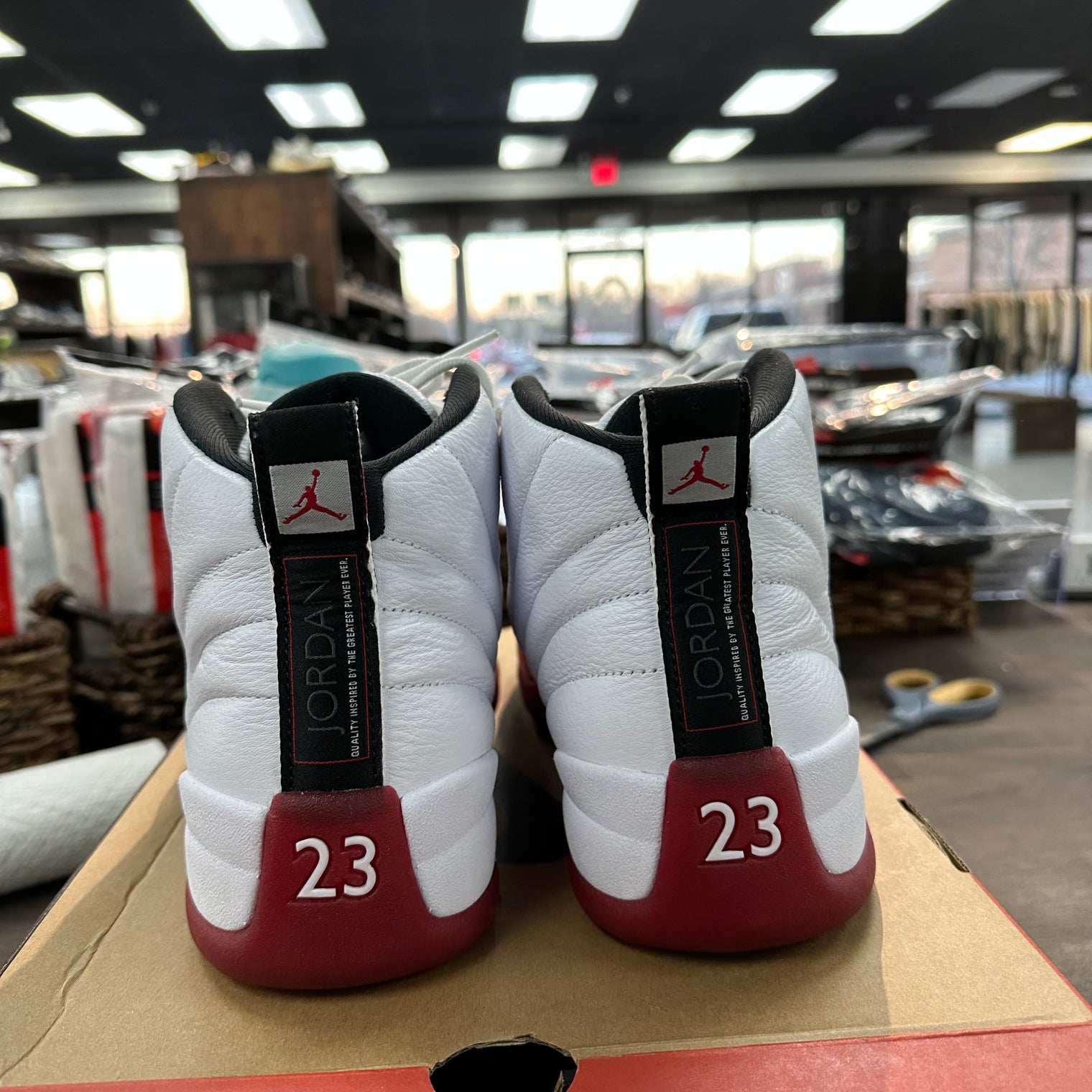 Jordan 12 Retro Cherry (2023) (US 10.5) (USED)