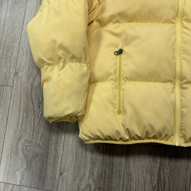 Supreme Nike Pale Yellow Puffer Jacket (USED)