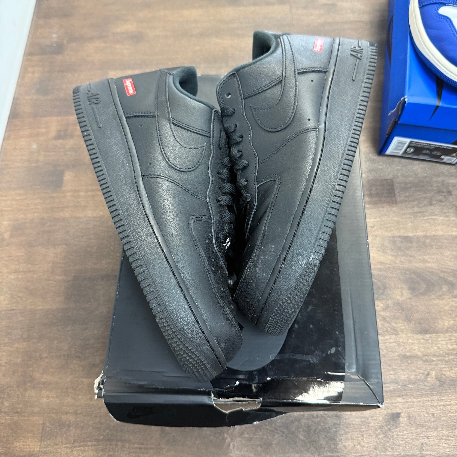 Supreme Air Force 1 Low Black (USED)