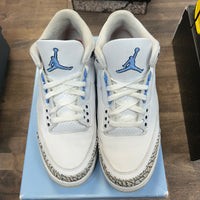 UNC Jordan 3 (2020) (USED)