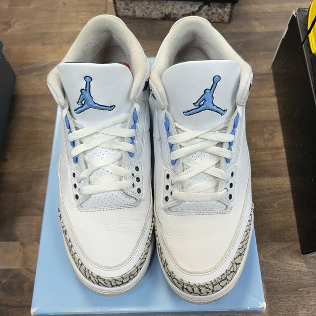 UNC Jordan 3 (2020) (USED)