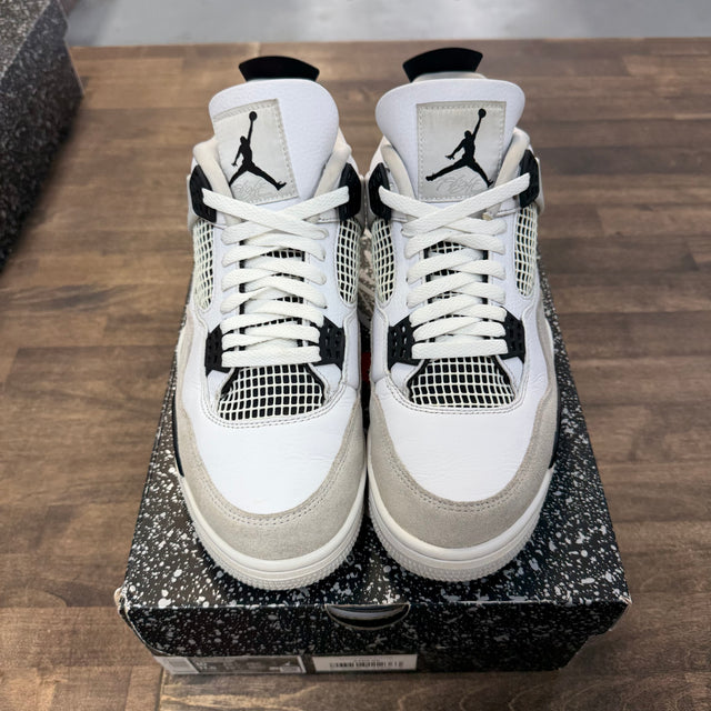 Military Black Jordan 4 Retro (Used)