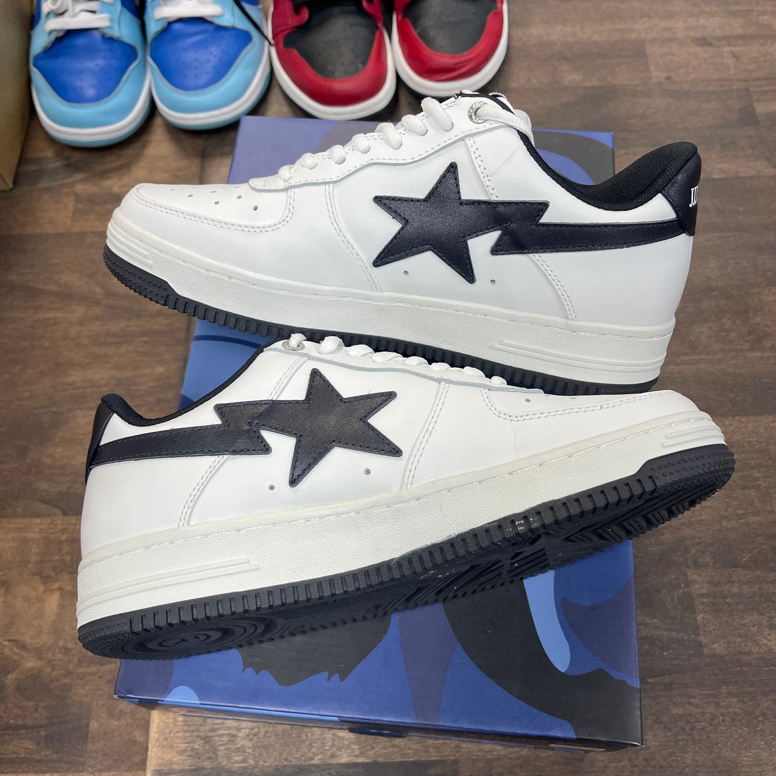 JJJound Navy Bapesta (USED)