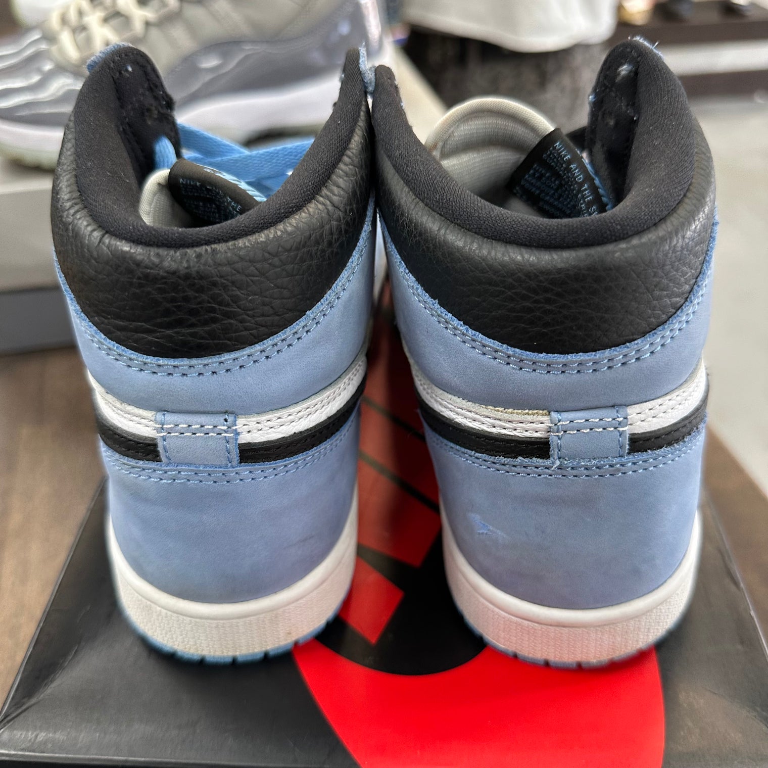 University Blue Jordan 1 High (USED)