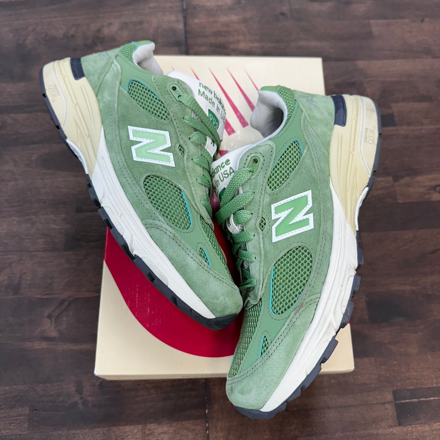 Chive Teddy Santis New Balance 993 (USED)