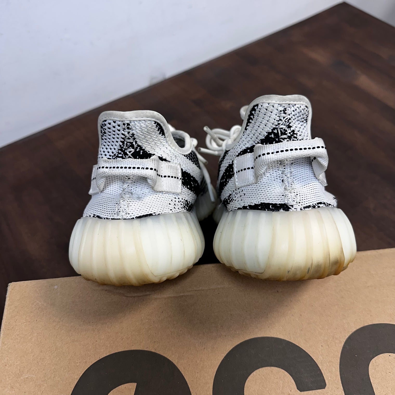 Zebra Yeezy 350 (USED)
