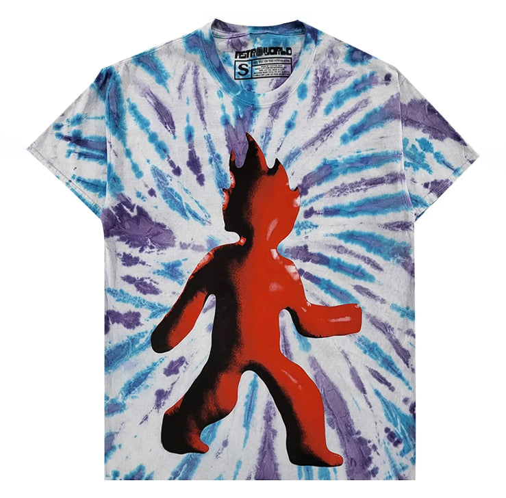 Travis Scott Flame Tie Dye Tee